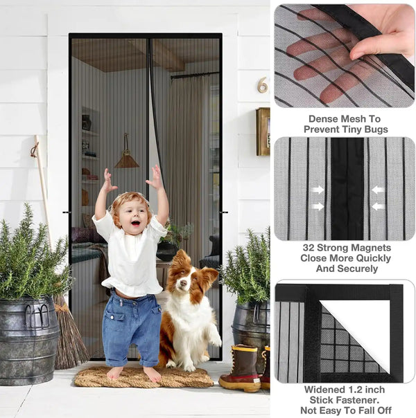 Magnetic Mosquito Door Mesh Net